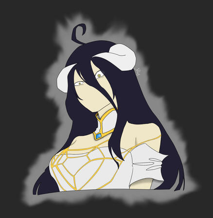 Pure White Devil Albedo